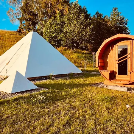 別荘 Eden Kaszuby Balia Sauna Alpaki Mini Zoo ゴウビエ