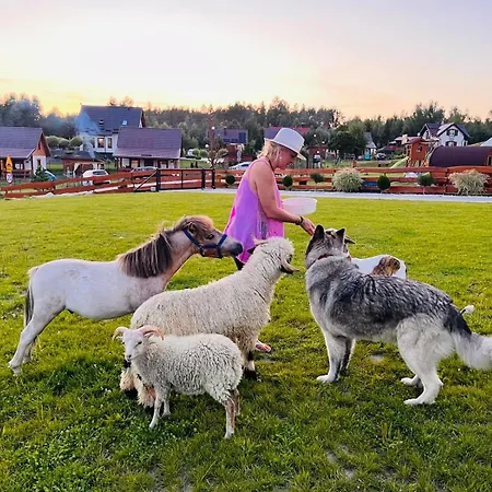 Eden Kaszuby Balia Sauna Alpaki Mini Zoo 別荘 ゴウビエ